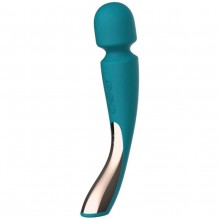 Вибратор-ванд «Smart Wand 2 Medium», цвет синий Lelo 8380, длина 22 см.