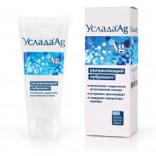 Лубрикант увлажняющий «Услада Ag» с серебром 60 г, Биоритм LB-10013, цвет бесцветный, 60 мл.