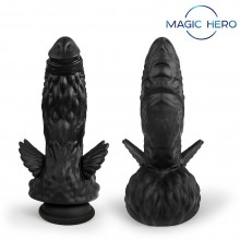 Крылатый фаллоимитатор «Amazing Toys» с мошонкой, Magic Hero MH-13028, длина 22 см.