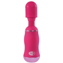 Вибромассажер ванд «BoomBoom Power Wand» с усиленной вибрацией, цвет розовый, NS Novelties NSN-0316-44, длина 18 см.