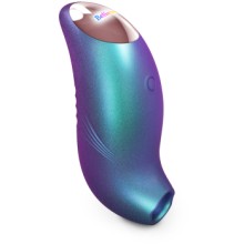 Вакуумно-волновой стимулятор «Believer Iridescent Turquoise» изогнутый, цвет синий, Love to Love 6033227, длина 9.8 см.