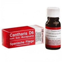 Капли для стимулирования потенции «Кантарис Д6 Cantharis D6», 10 мл, Milan 29, 10 мл.