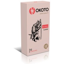 Презервативы с гладкой поверхностью «Okoto Classic 12», Sitabella 1477, бренд СК-Визит, длина 18 см., со скидкой