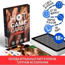 Игральные карты «4 стихии», 36 карт, Hot Game 7354586, бренд Лас Играс