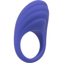 Эрекционное виброкольцо «Connect Couples Ring» с управлением через приложение, синий, силикон, CalExotics SE-0001-00-3, длина 9 см.