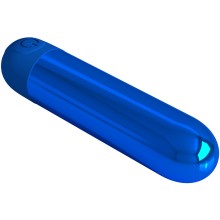 Мультискоростная вибропуля «Kiwi Pretty Love», цвет синий, Baile BI-300091-2, длина 8 см.