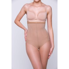 Телесные колготки High Shaper 20 den с высокой талией и эффектом утяжки на животе, 5, бежевый, Gabriella, Gab_718 High Shaper 20 den Beige, size 5