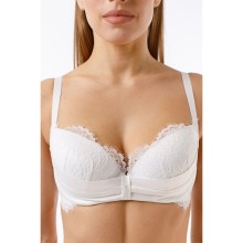 Формованные чашки из тонкого поролона, 70C, молоко, Coquette Revue, CR_Glamour 54110-01 Бюст