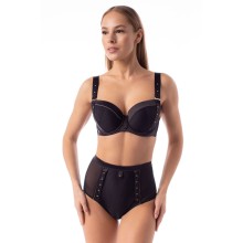 Бюстгальтер с градуированными чашками на поролоне и на каркасах, 70C, черный, Coquette Revue, CR_Elixir 54112-06 Бюст