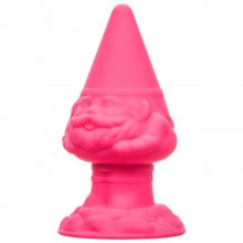 Конусовидная анальная пробка «Naughty Bits Anal Gnome», цвет розовый, California Exotic Novelties SE-4410-42-3, длина 10.25 см., со скидкой