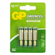 Комплект из 4-х батареек «Greencell ААА», GP Batteries GP-10883