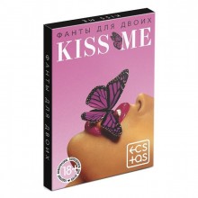 Фанты для двоих «Kiss me», 20 карт, Ecstas 9505970, из материала картон