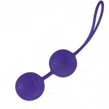 Вагинальные шарики «Joyballs Trend», цвет фиолетовый, JoyDivision 15039, из материала силикон, длина 12.5 см., со скидкой