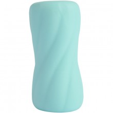 Мастурбатор текстурированный «Blow Cox», цвет голубой, Chisa CN-920832538, длина 10.7 см.