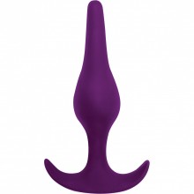 Анальная пробка «Spice It Up Smooth Ultraviole», фиолетовый, силикон, Lola Games Lola Toys 8008-04lola, длина 12.5 см.