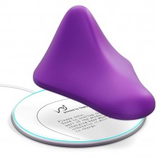 Вибромассажер «Triangle Muscle Massager», цвет фиолетовый, Tracys Dog AVB040PU, бренд Tracy`s Dog, длина 10.5 см.