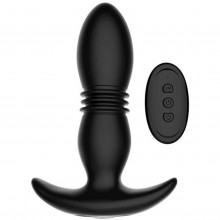 Анальная втулка с вибрацией «Pinpoint Probe Beast in Black», цвет черный, Chisa Novelties CN-917531732, длина 14.3 см.