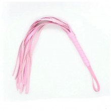 Розовая плеть с петлей «Оки-Чпоки», длина 55 см, Сима-Ленд 9269536, цвет Розовый, длина 55 см.