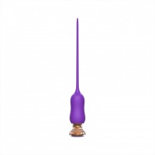 Вибромассажер для уретры «Nipple Vibrator», цвет фиолетовый, I-Moon MY-1702, длина 23 см.