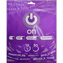 Презервативы с точками «ON Stimulation», 15 шт, R&S Consumer Goods GmbH 8099, длина 18.5 см., со скидкой