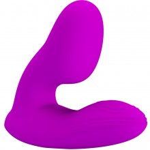 Вибростимулятор точки G «Melvin», цвет фиолетовый, Baile BI-040157W, из материала Силикон, длина 7 см., со скидкой