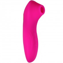 Вакуумно-волновой стимулятор розового цвета, Eroticon 30420, из материала Силикон, цвет Розовый, со скидкой