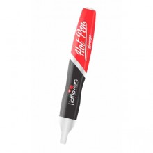 Вкусовая ручка для рисования на теле «Hot Pen» со вкусом клубники, 35 г, HotFlowers HC244, бренд Hot Flowers, со скидкой