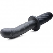    The Large Realistic 10X Silicone Vibrator With Handle,  , XR Brands XRAG300,  30.5 .