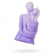 Фиолетовая интерьерная свеча «Пара», 95 г, Штучки-Дрючки 695018, из материала Парафин, со скидкой