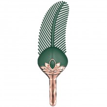 Минивибратор «Eroticon Tickler», цвет зеленый, XYB06-GN, длина 18.8 см., со скидкой