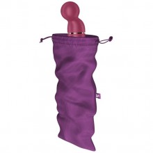 Мешочек для хранения вибромассажера «Treasure Bag XL Violet», цвет фиолетовый, Satisfyer 4059952, из материала Нейлон, длина 39 см., со скидкой