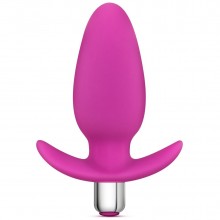 Анальная вибропробка «Luxe Little Thumper», цвет розовый, Blush Novelties BL-10800, из материала Силикон, длина 12 см., со скидкой