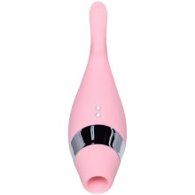 Многофункциональный стимулятор «Dahlia», цвет розовый, 457706, бренд ToyFa, длина 14 см., со скидкой