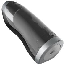 Автоматический телескопический мастурбатор «Piston Heat Ir» с мультискоростной вибрацией и режимом нагрева, Rends rs-62001, цвет Черный, длина 31 см.