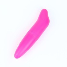 Розовый клиторальный вибростимулятор «Оки-Чпоки», 9857303, из материала Пластик АБС, длина 11.8 см.