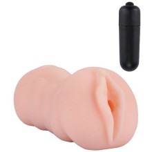 Телесный мастурбатор-вагина «Tracey», Dream Toys 21927, из материала TPE, длина 13.5 см.