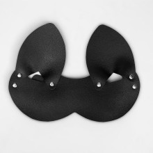 Оригинальная черная маска на глаза «Моя киска», Страна Карнавалия 9098174, из материала Искусственная кожа, со скидкой