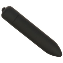 Гладкая вибропуля «Оки-Чпоки», цвет черный, Сима-Ленд 9914907, длина 9 см., со скидкой