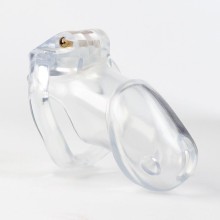 Прозрачный мужской пояс верности «Оки-Чпоки», Сима-Ленд 9914902, из материала Пластик АБС, длина 6 см.