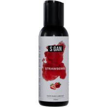 Лубрикант для орального секса «Strawberry» с ароматом клубники, 100 мл, SGAN 08-777, 100 мл., со скидкой