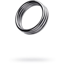 Металлическое кольцо на пенис, TOYFA Metal 717104-S, цвет Серебристый, длина 1.5 см.