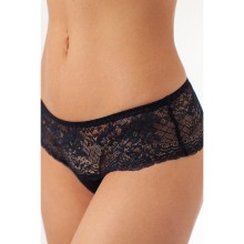 Трусы-панти со средней линии талии, 44, синий, Coquette Revue, CR_Dolce 61095B Трусы, 44 размер