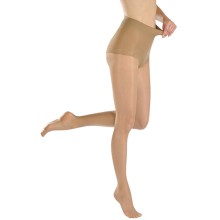 Профилактические колготки из лайкры 40 den с легкой компрессией (, 8/10 mmHg),  и утягивающими шортиками, 3, бежевый, Silca, Silca_CL4148 Collant Hostess 40 den Playa, из материала полиамид, 3-M