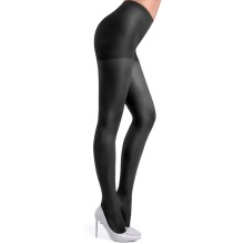 Прозрачные колготки с поддерживающими шортиками 20den, 3, черный, Silca, Silca_CL4153-4120 Collant Mambo 20 den Nero, 3-M
