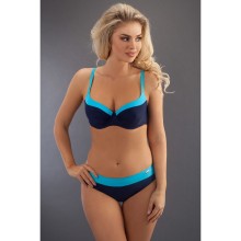 Купальник Alexa темно-синего цвета с плотной чашкой на косточках, с боковой поддержкой, 38, темно-синий, Verano, Ver_919 Alexa Navyblue-Blue, 38 размер