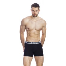 Классические боксеры UNICONF из премиального гипоаллергенного хлопка с добавлением эластана, M, черный, Uniconf, Uniconf_BB32 Черный