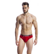 Классические однотонные слипы UNICONF из премиального гипоаллергенного хлопка с добавлением эластана, L, красный, Uniconf, Uniconf_PB07 Красный