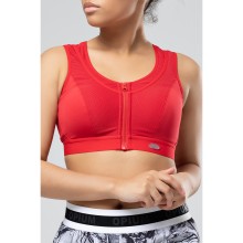 Женский тренировочный топ из дышащей ткани, 80B, красный, Opium, Opium_BF-10 Красный, из материала полиэстер