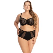 Черные трусы из линейки Subtle Temptation, XXL, черный, Bella Misteria, BM_18-MA-33-CZA-FP3, из материала полиамид