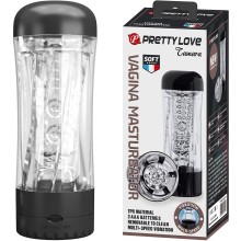 Мастурбатор в тубе с вибрацией «Pretty Love Tamara», Baile BM-00900T94, цвет прозрачный, длина 19 см.